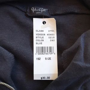 Navy pacsun crop top sweatshirt